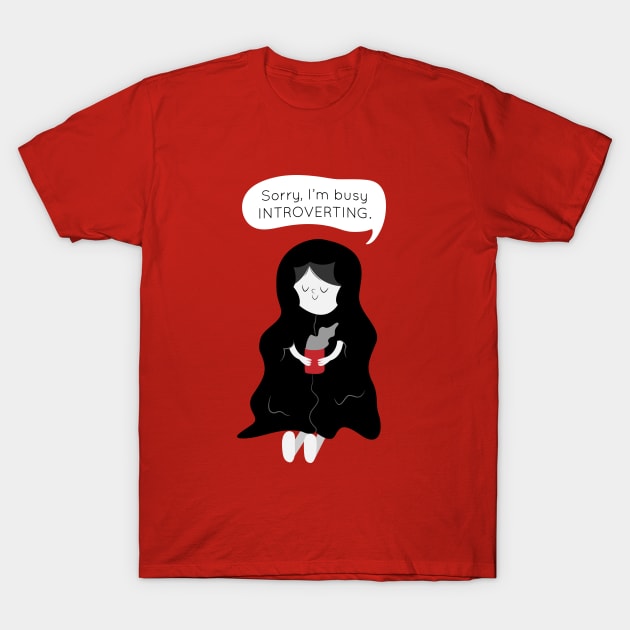 Busy Introverting T-Shirt by krimons